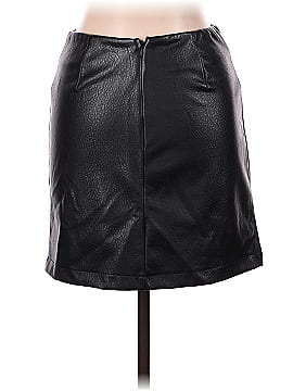 Wild Fable Faux Leather Skirt (view 2)