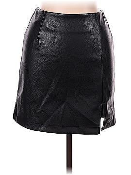 Wild Fable Faux Leather Skirt (view 1)