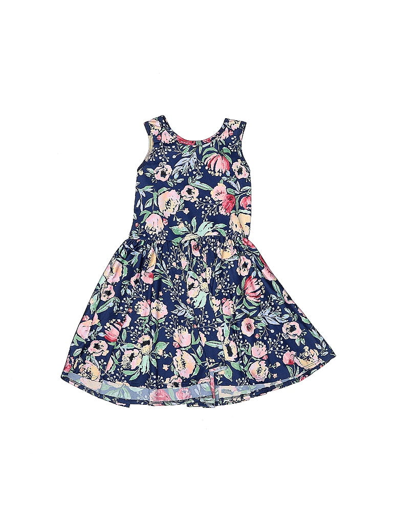 Dot Dot Smile Floral Blue Dress Size 2T 44 Off ThredUP Dot dot smile floral blue dress size 2t 44 off thredup