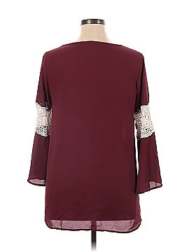 Moa U.S.A. 3/4 Sleeve Blouse (view 2)