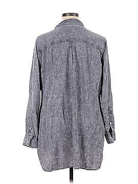 Soho JEANS NEW YORK & COMPANY Long Sleeve Button-Down Shirt (view 2)