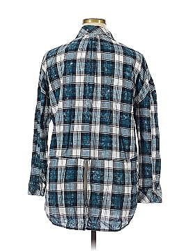 a.n.a. A New Approach Long Sleeve Button-Down Shirt (view 2)