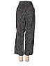 Ann Taylor LOFT Houndstooth Jacquard Marled Checkered-gingham Grid Plaid Tweed Chevron-herringbone Gray Casual Pants Size 8 - photo 2