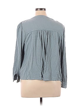 Angels Long Sleeve Button-Down Shirt (view 2)