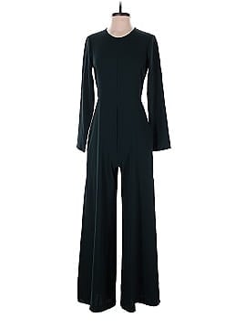 Adam Lippes Collective Emerald Green Jumpsuit (view 1)