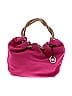 MICHAEL Michael Kors 100% Canvas Solid Pink Hobo One Size - photo 1