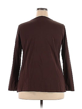 Lane Bryant Outlet Long Sleeve T-Shirt (view 2)