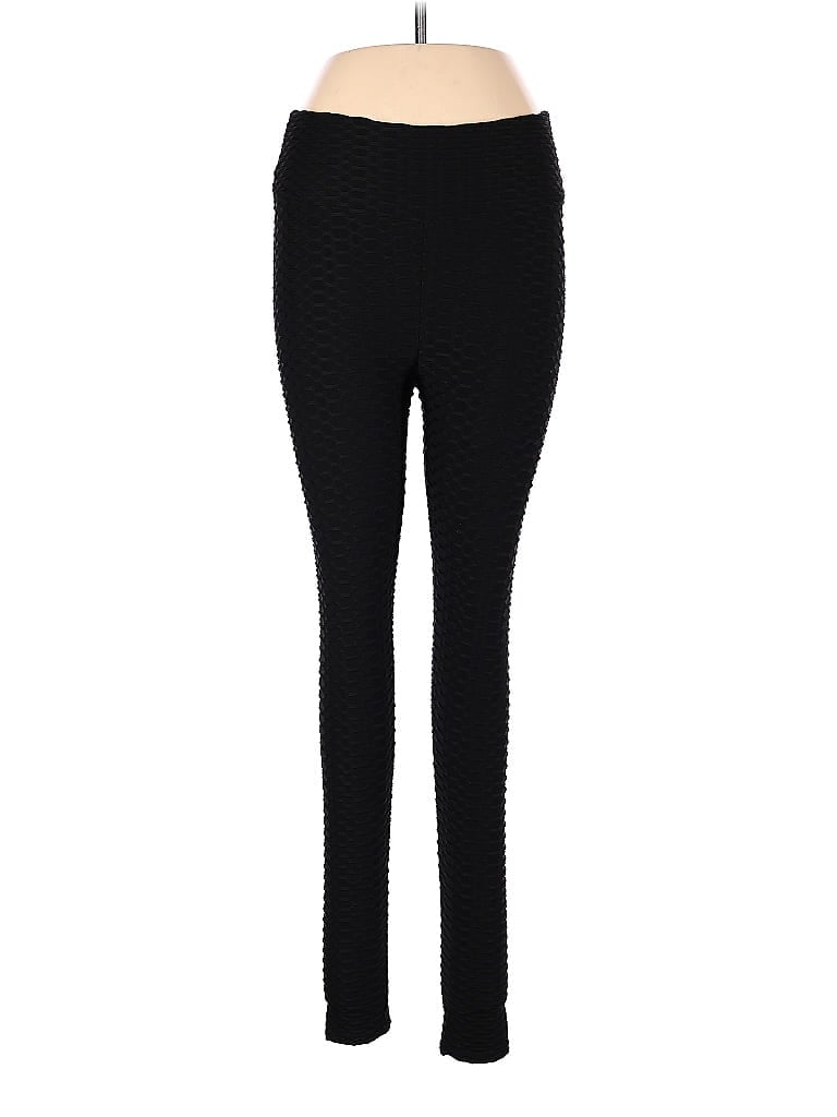 Pre-owned Assorted Brands Active Pants In Black