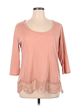 Soho JEANS NEW YORK & COMPANY Long Sleeve Top (view 1)