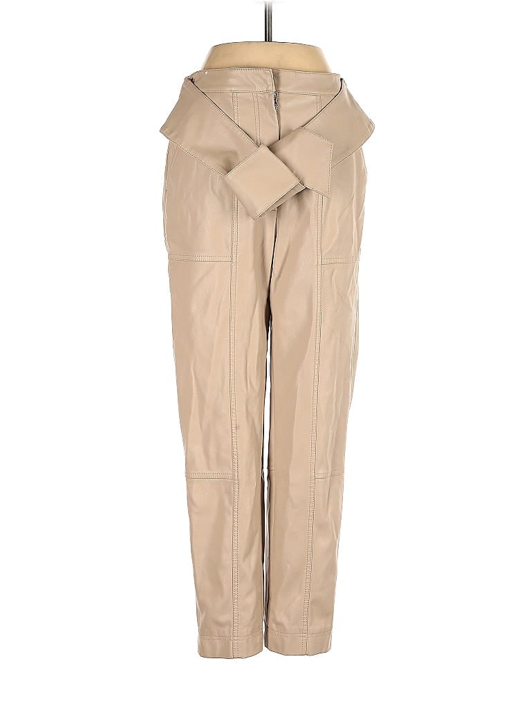 Jonathan Simkhai Solid Tan Tessa Faux Leather Pants Size 4 - 75% off ...