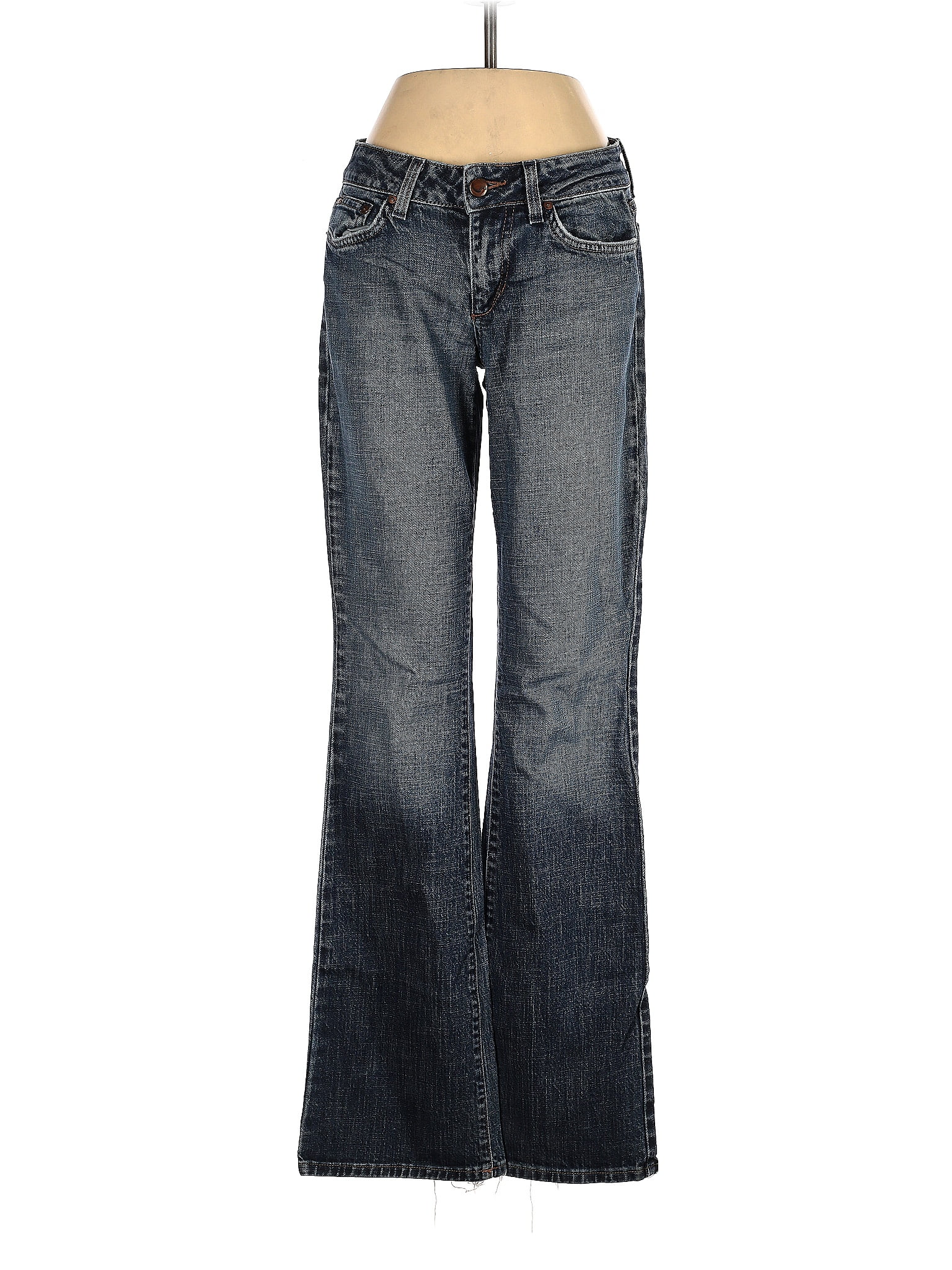 Joe's Jeans Solid Blue Jeans 26 Waist - 78% off | ThredUp