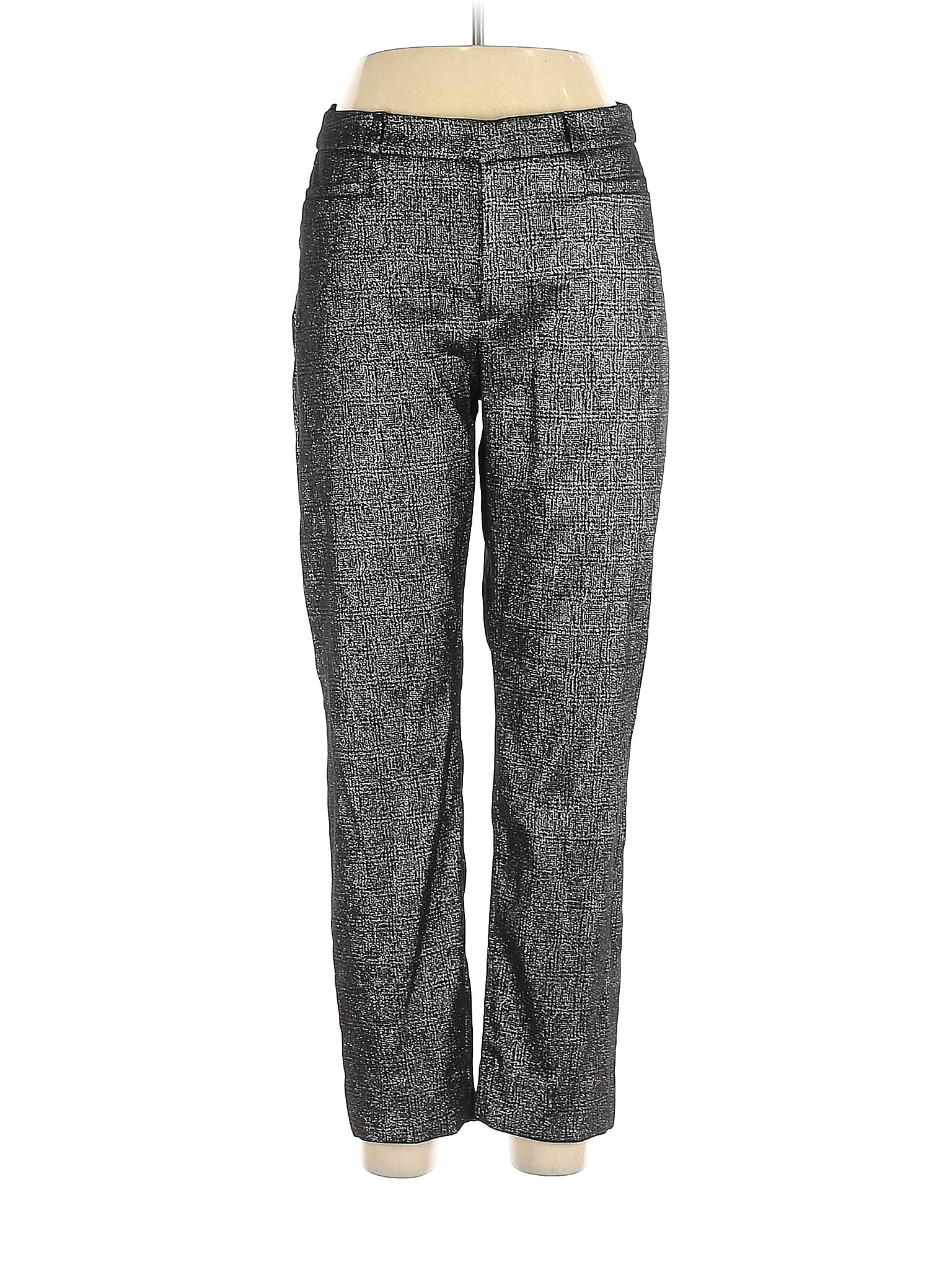 Banana Republic Leopard Print Gray Silver Dress Pants Size 10 - 82% off ...