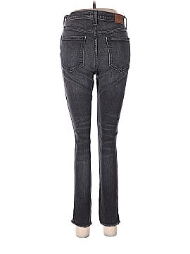 Madewell 10" High-Rise Skinny Jeans in Mosby Wash: Drop-Hem Edition (view 2)