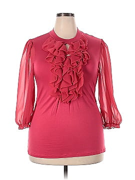 Ashley Stewart Long Sleeve Top (view 1)