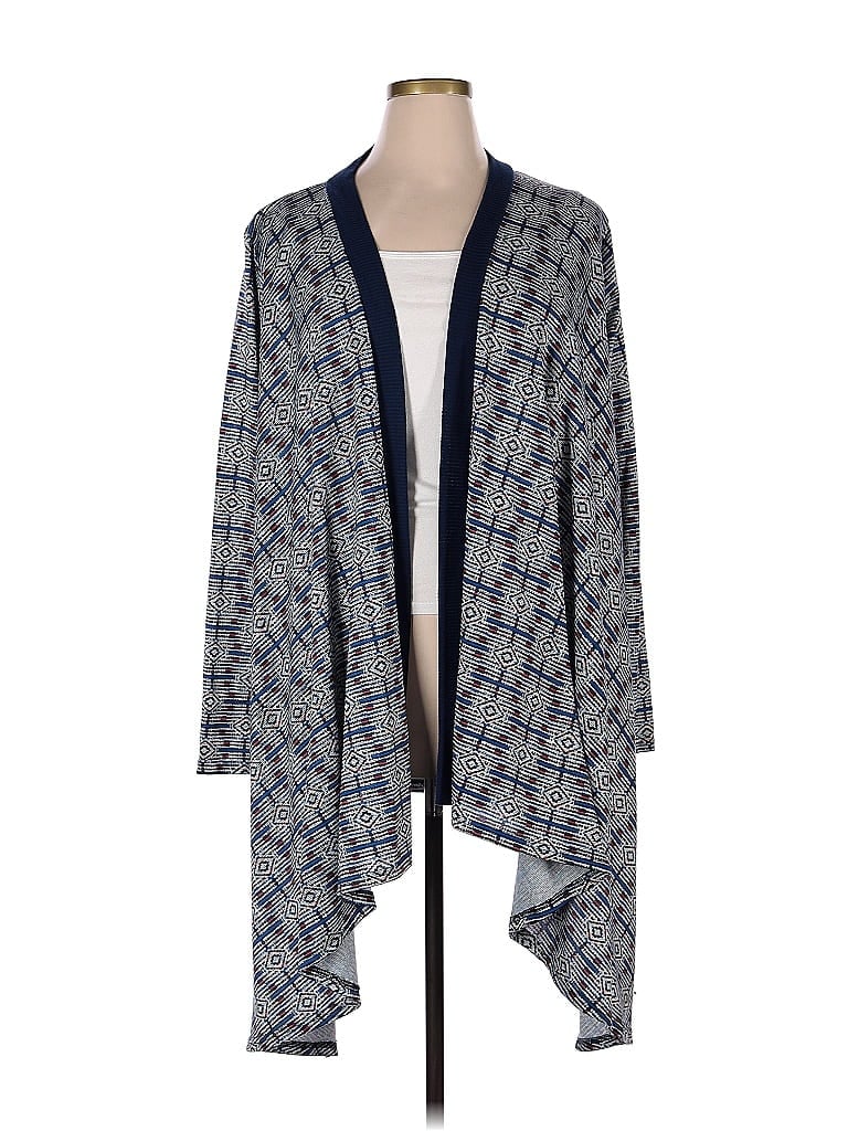Pre-owned Liberty Love Cardigan Sweater In Blue