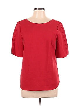 J.Crew Collection Short Sleeve Blouse (view 1)