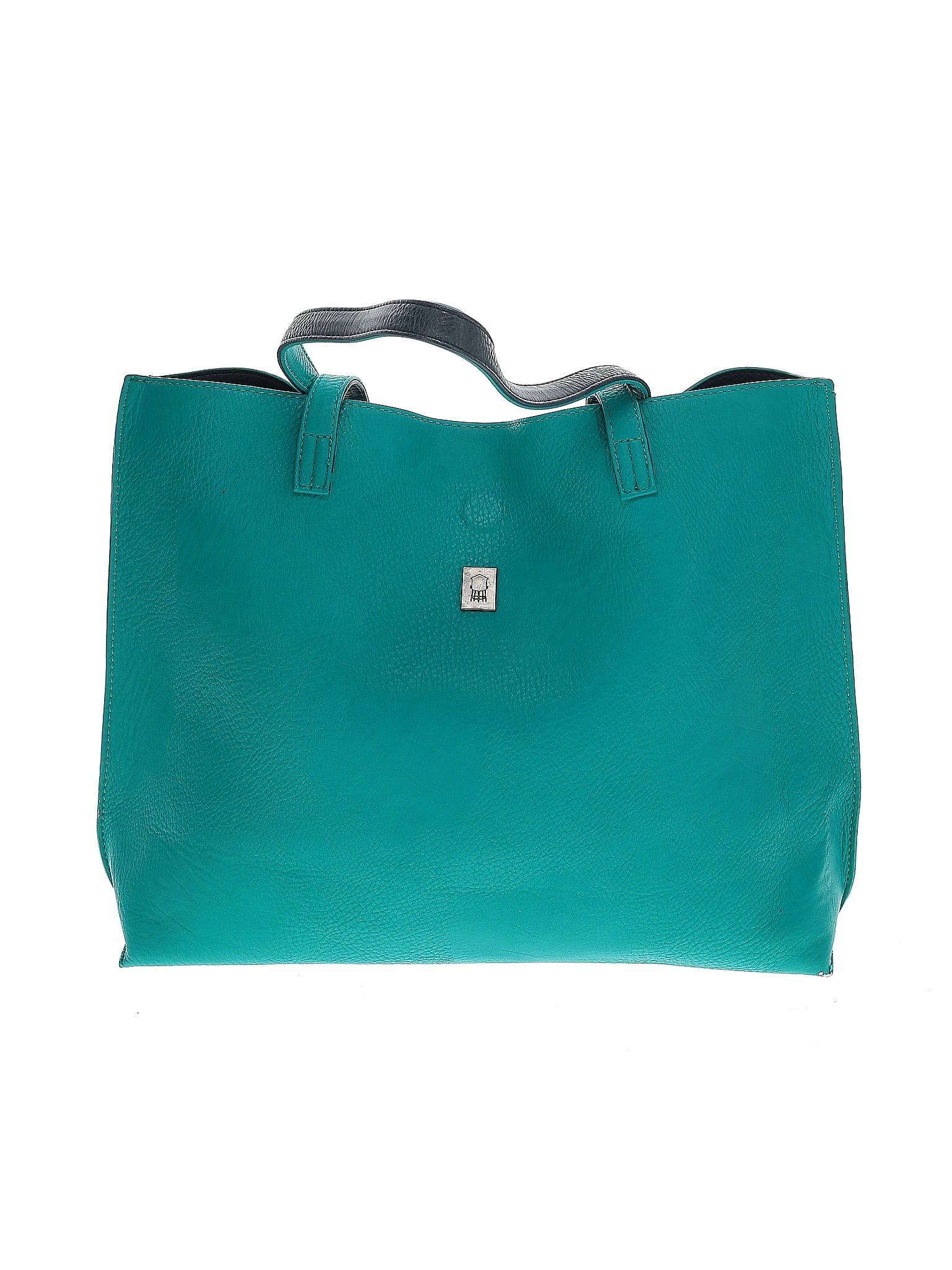 Assorted Brands Solid Teal Tote One Size 56 off thredUP