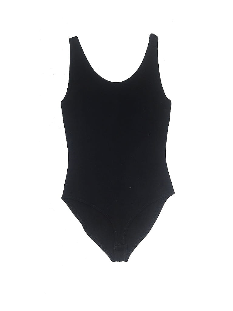 Pact Solid Black Bodysuit Size S - 36% off | thredUP