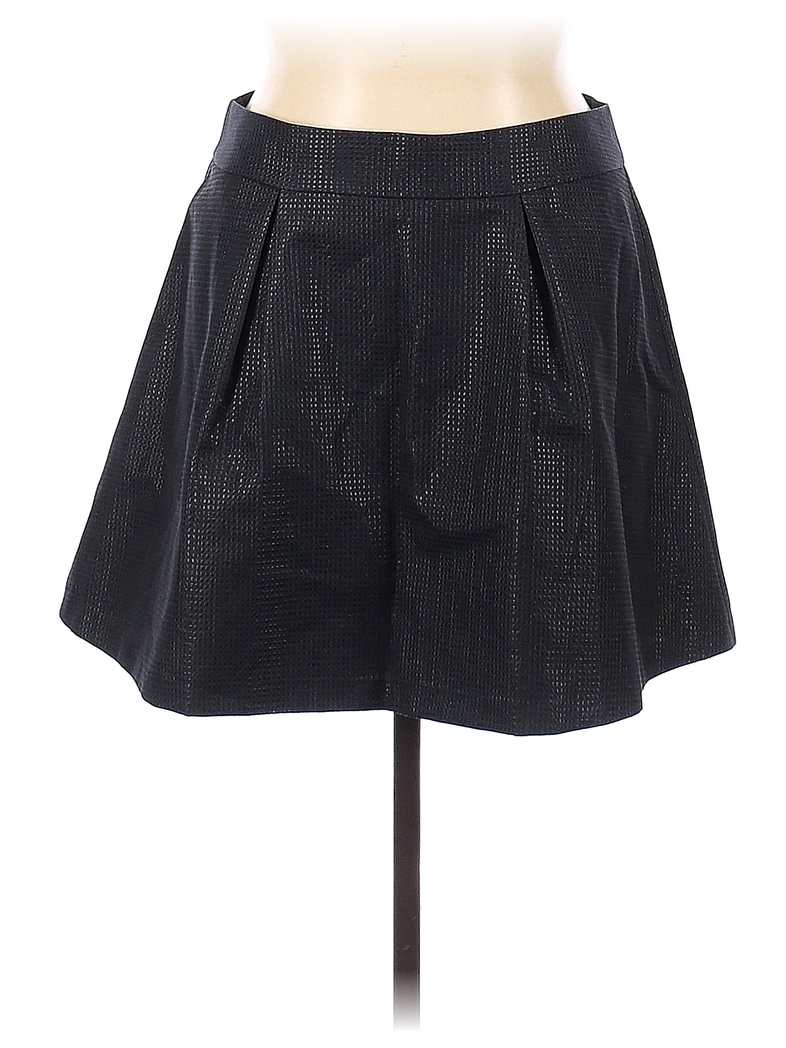Banana Republic Factory Store Solid Black Formal Skirt Size 14 - 73% ...