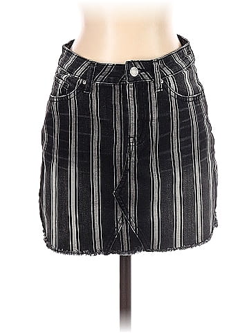Sky and Sparrow Denim Skirt (view 1)