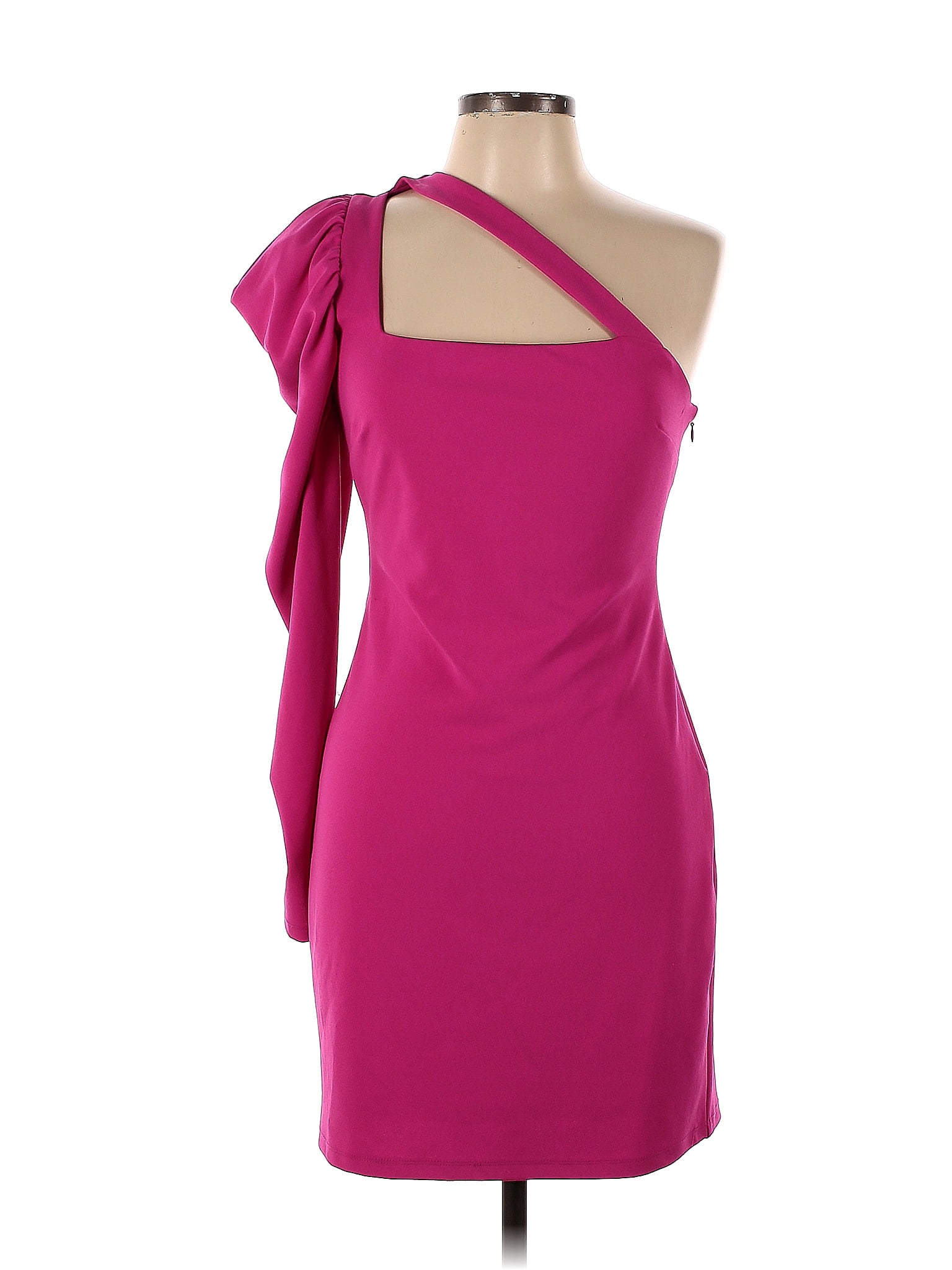 RACHEL Rachel Roy Solid Pink Svelta Dress Size M 71 off thredUP