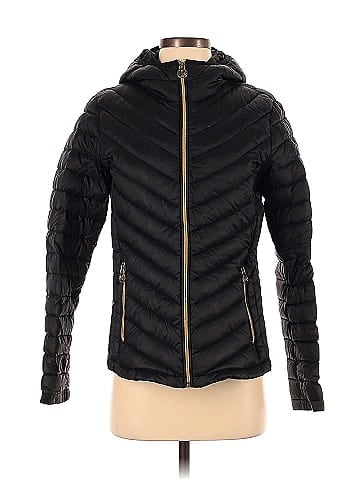 Michael kors black sales coat