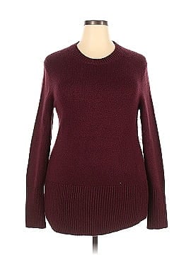 Velvet Pullover Sweater (view 1)