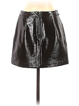 Ro & De Faux Leather Skirt (view 2)