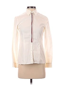 Petite Sophisticate Long Sleeve Button-Down Shirt (view 1)