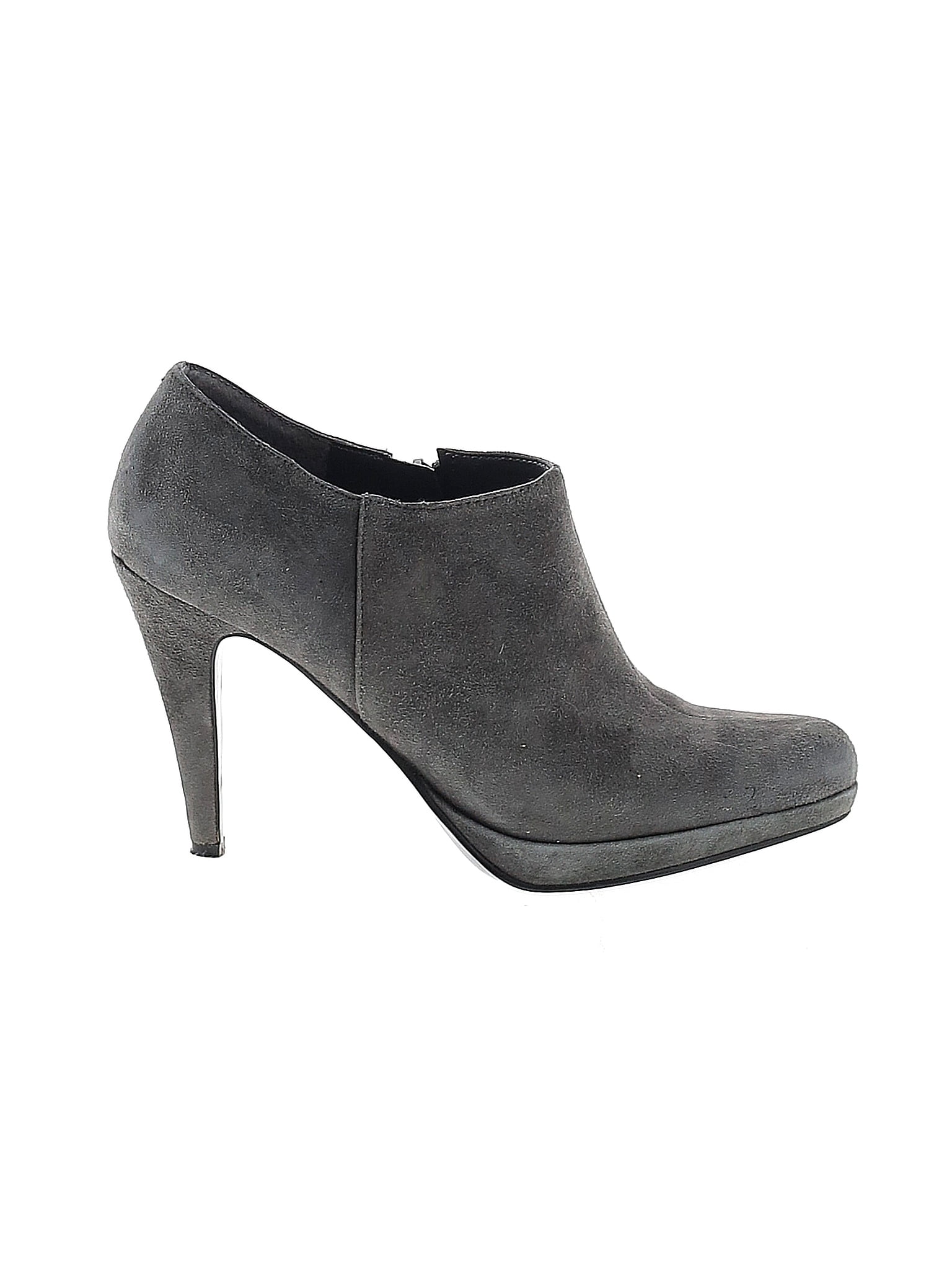 Bandolino Solid Gray Ankle Boots Size 6 - 65% off | thredUP