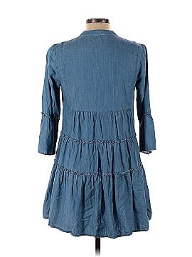 Peter Som Collective Chambray Quarter Sleeve Dress (view 2)