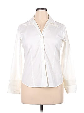 Jones New York Long Sleeve Button-Down Shirt (view 1)