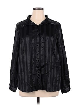 Shein Long Sleeve Button-Down Shirt (view 1)