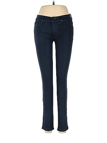 Hudson Jeans Solid Blue Jeggings 27 Waist - 84% off