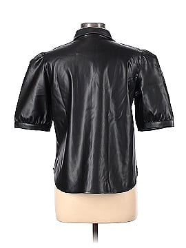 Steve Madden Faux Leather Top (view 2)