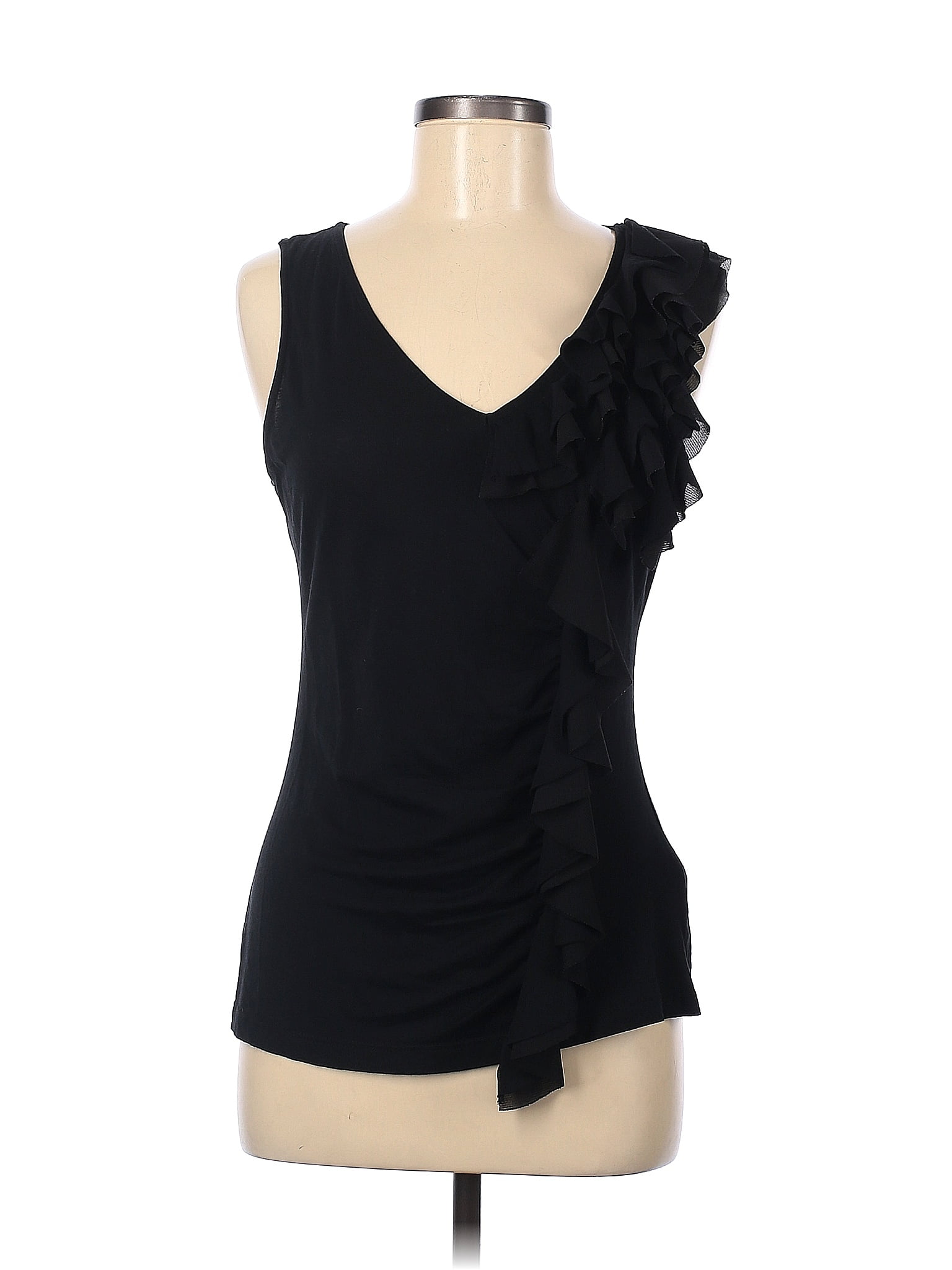 Etta Sleeveless Blouse - Black