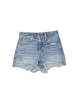 Madewell The Perfect Jean Short in Rayburn: Comfort Stretch Edition (view 1)