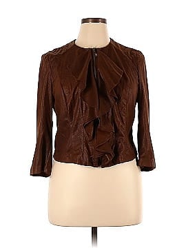 INC International Concepts Faux Leather Jacket (view 1)