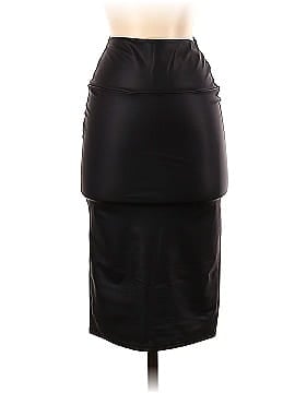 Shein Faux Leather Skirt (view 1)