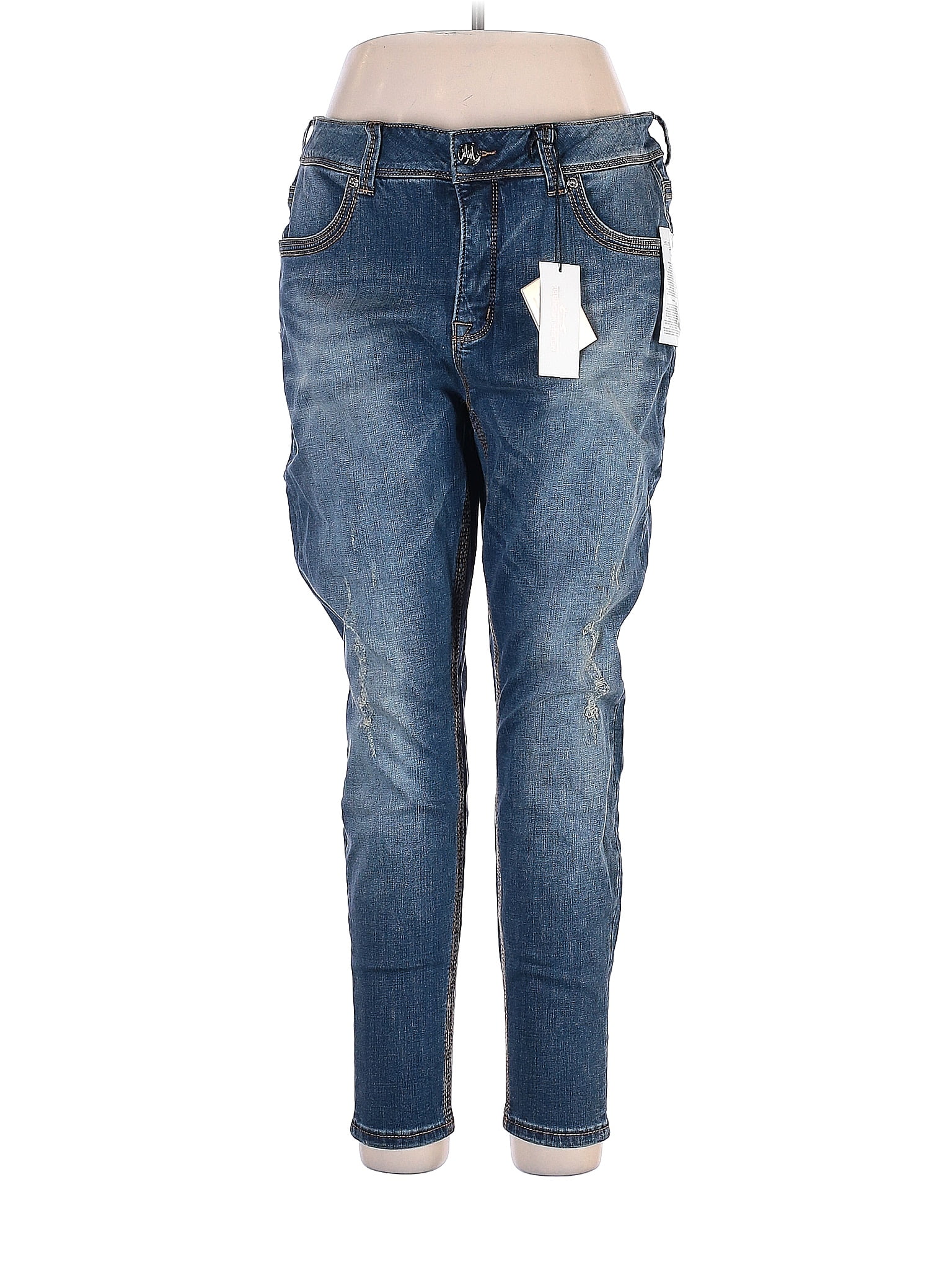 Citizens of Humanity Solid Blue Jeans Size 16 72 off thredUP