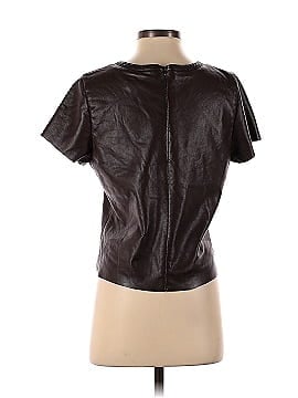 AS by DF Brown New Guard Recycled Leather Tee (view 2)