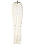 Zara Tortoise Ivory White Jeans Size 6 - photo 1