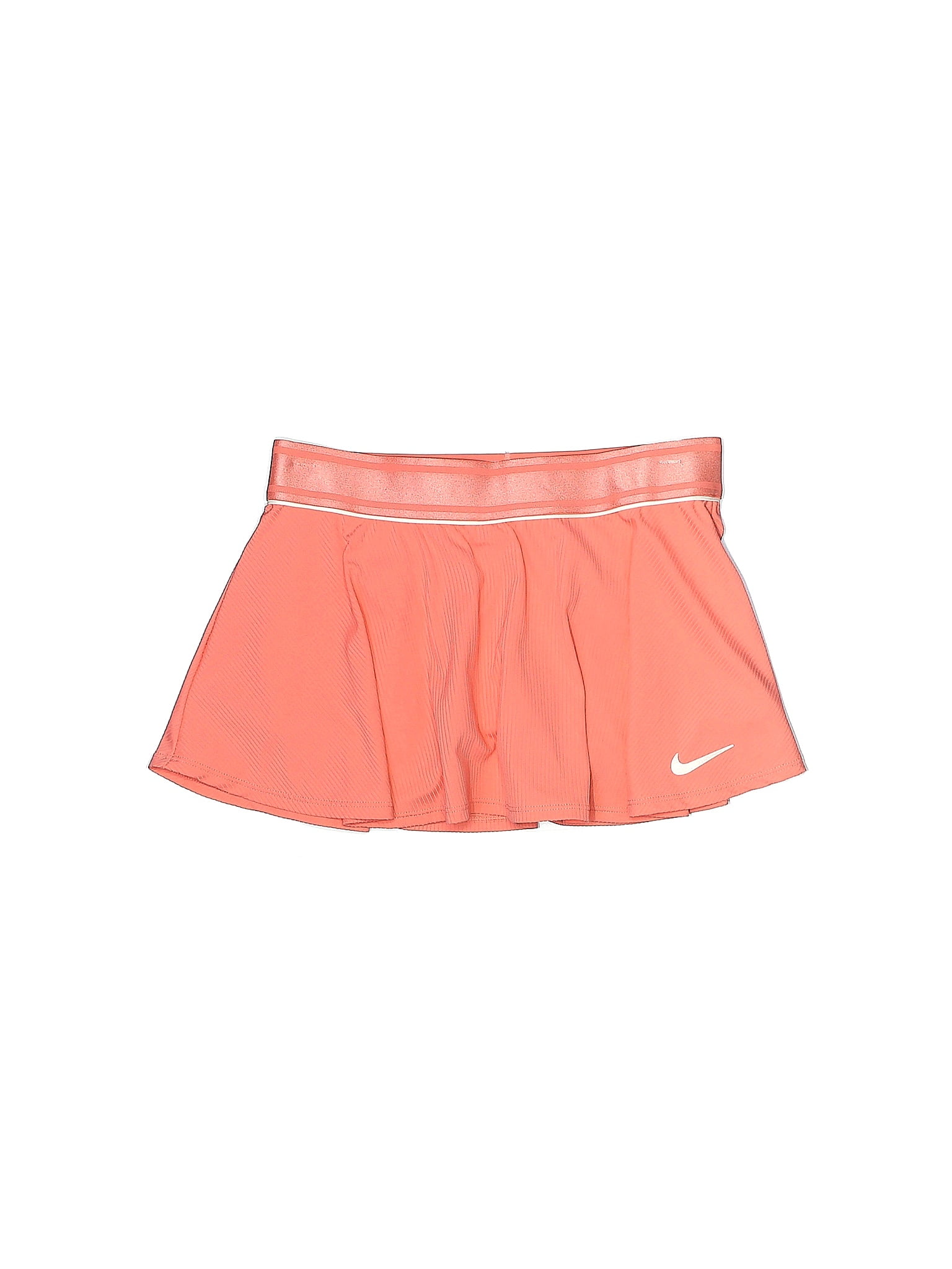 Nike Color Block Solid Pink Orange Active Skort Size M 53 off thredUP