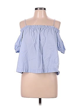 H&M Conscious Short Sleeve Blouse (view 1)
