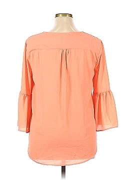 NY Collection Long Sleeve Blouse (view 2)