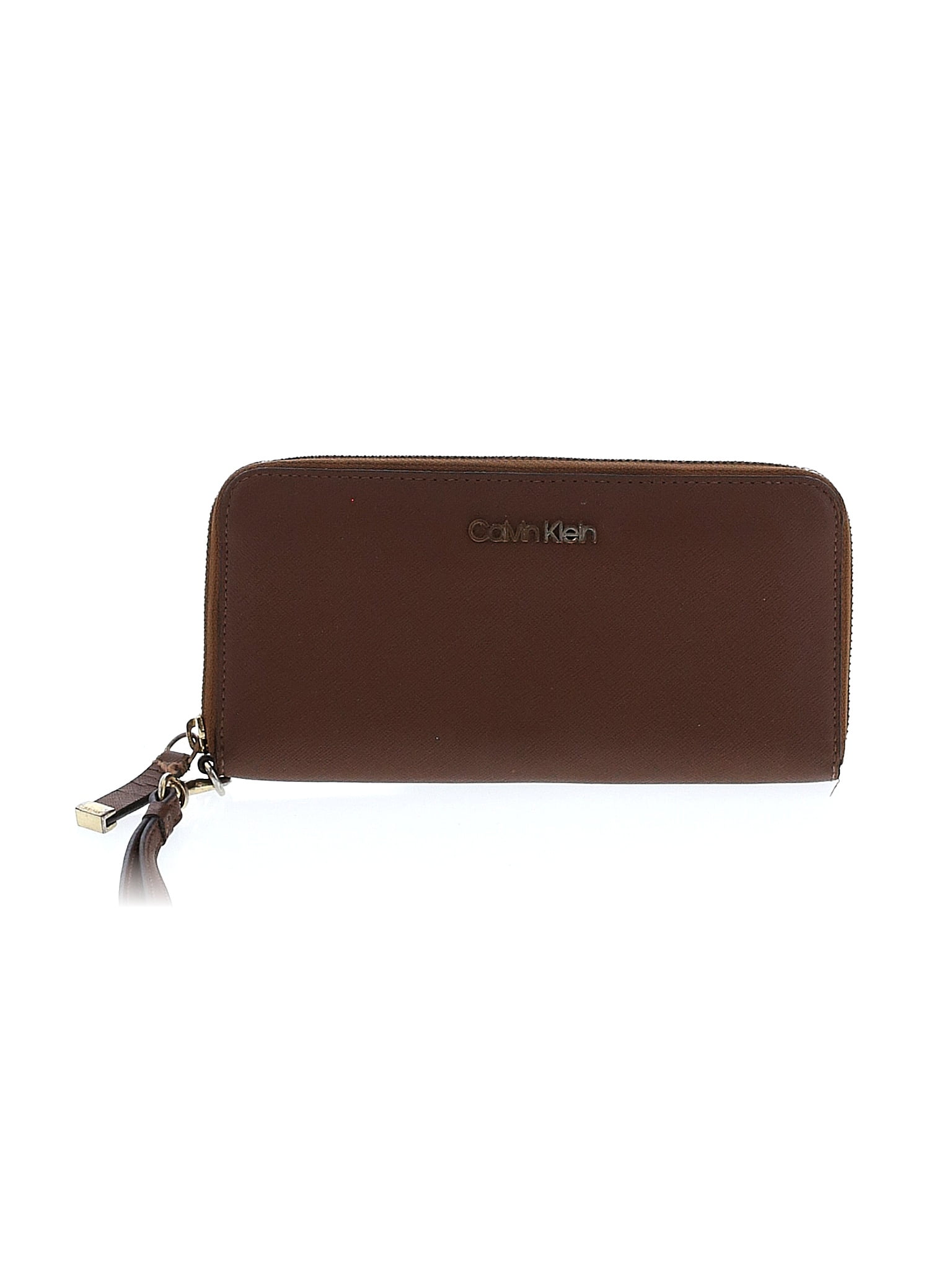 Calvin Klein Solid Brown Wallet One Size - 67% off | thredUP