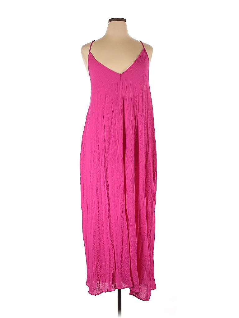 Treasure & Bond 100% Rayon Solid Pink Casual Dress Size 3X (Plus) - 63% ...
