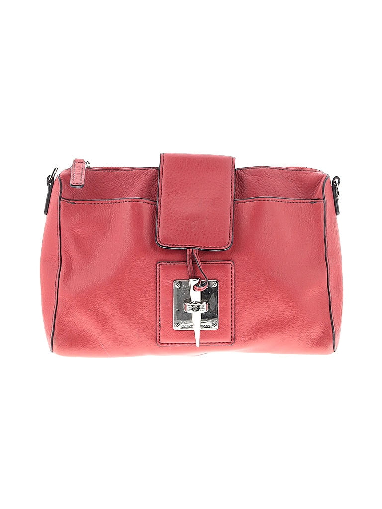 Nanette Lepore Camera Crossbody Bag - Mauve Patent Leather With Embossed Signature
