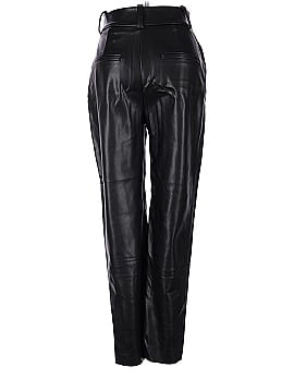 Zara Faux Leather Pants (view 2)