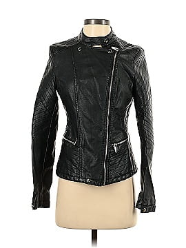 Downtown Coalition Faux Leather Jacket (view 1)